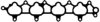 HONDA 17105P130030 Gasket, intake manifold